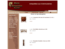 Tablet Screenshot of buerki-antiquitaeten.ch
